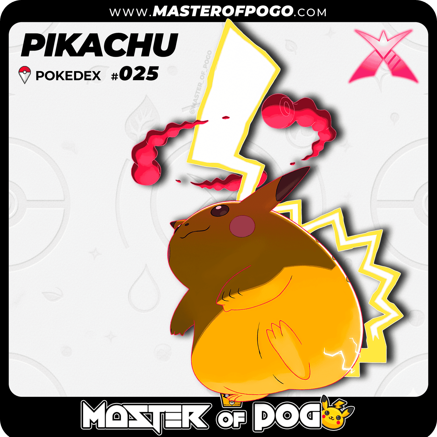 #025 - PIKACHU — alternate view