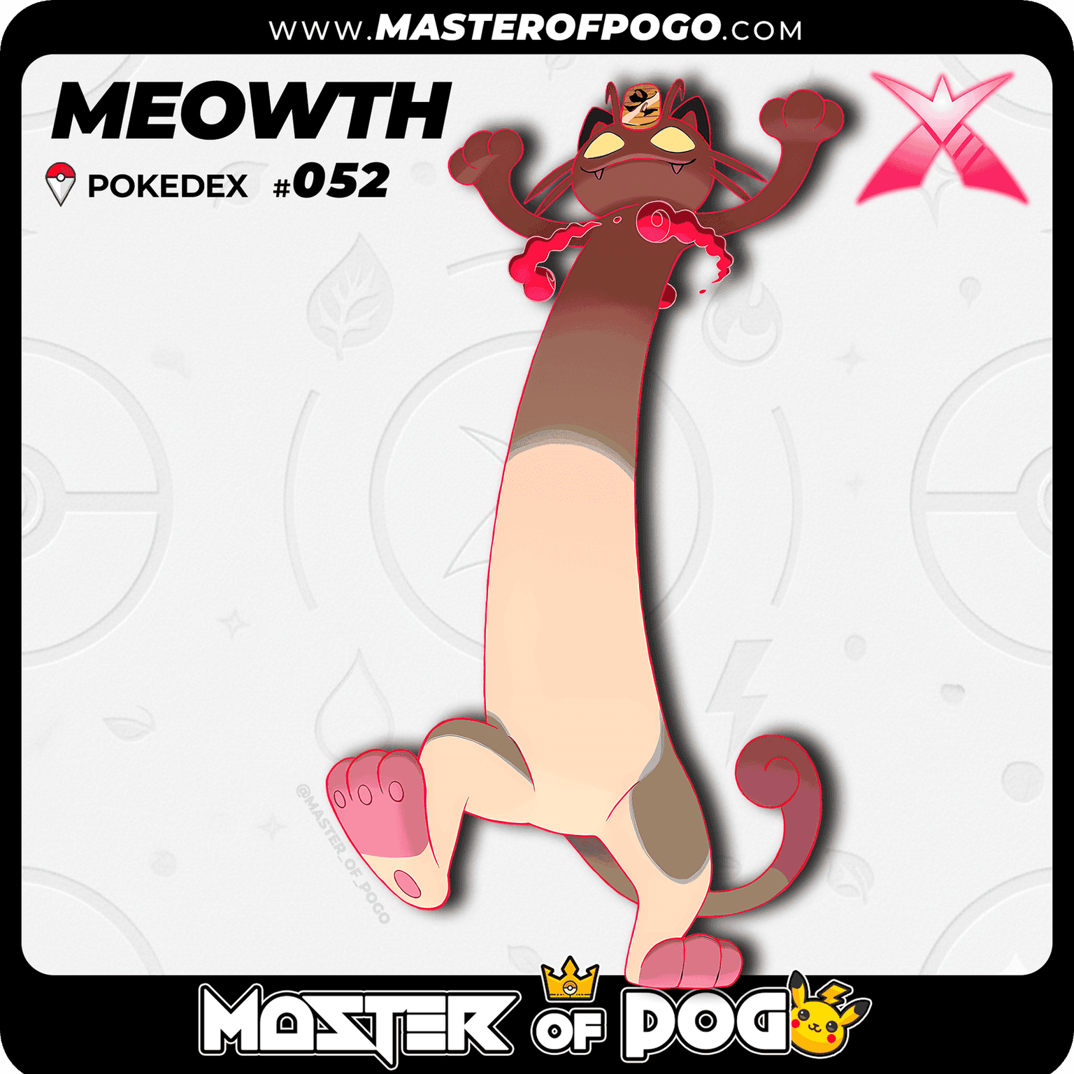 #052 - MEOWTH — alternate view