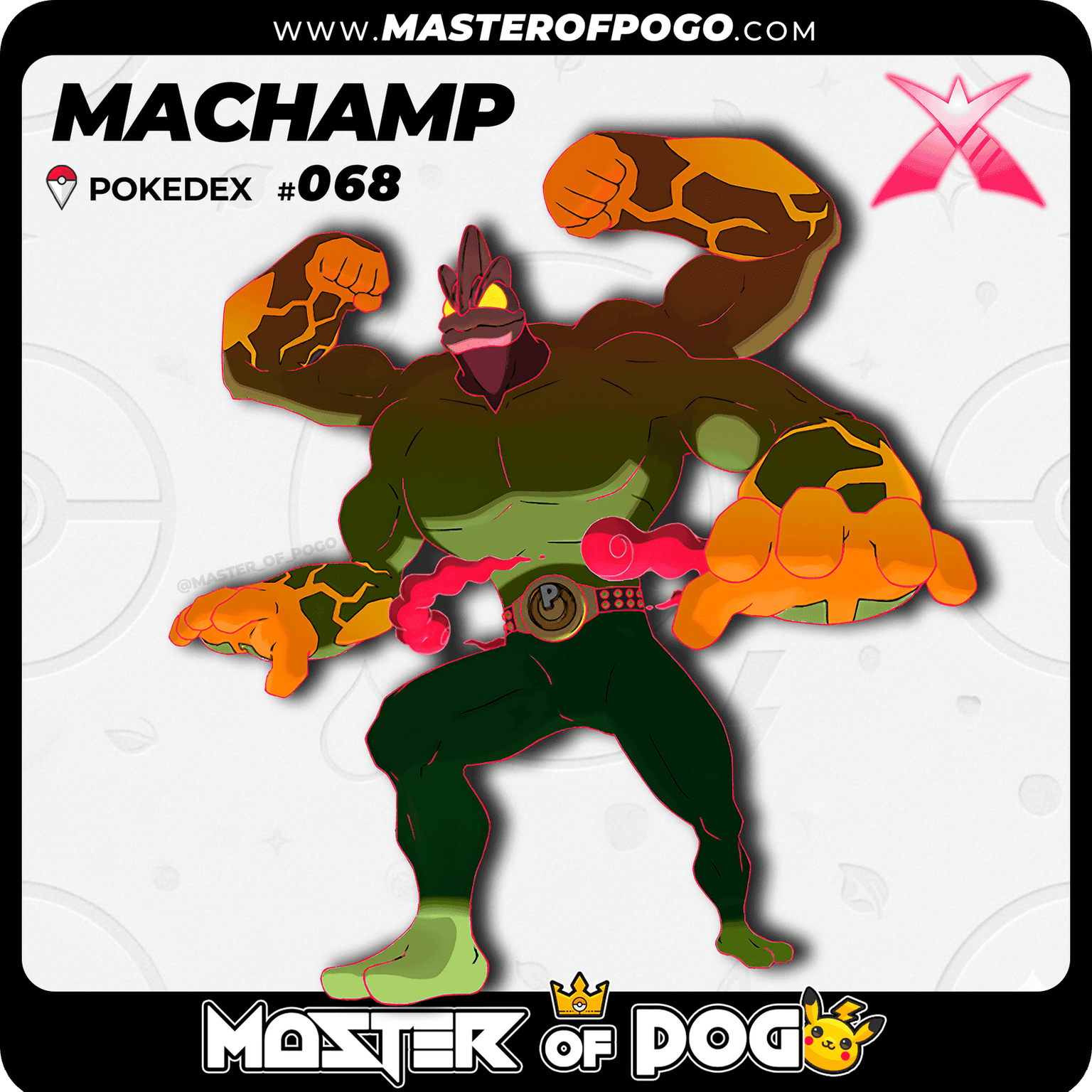 #068 - MACHAMP — alternate view