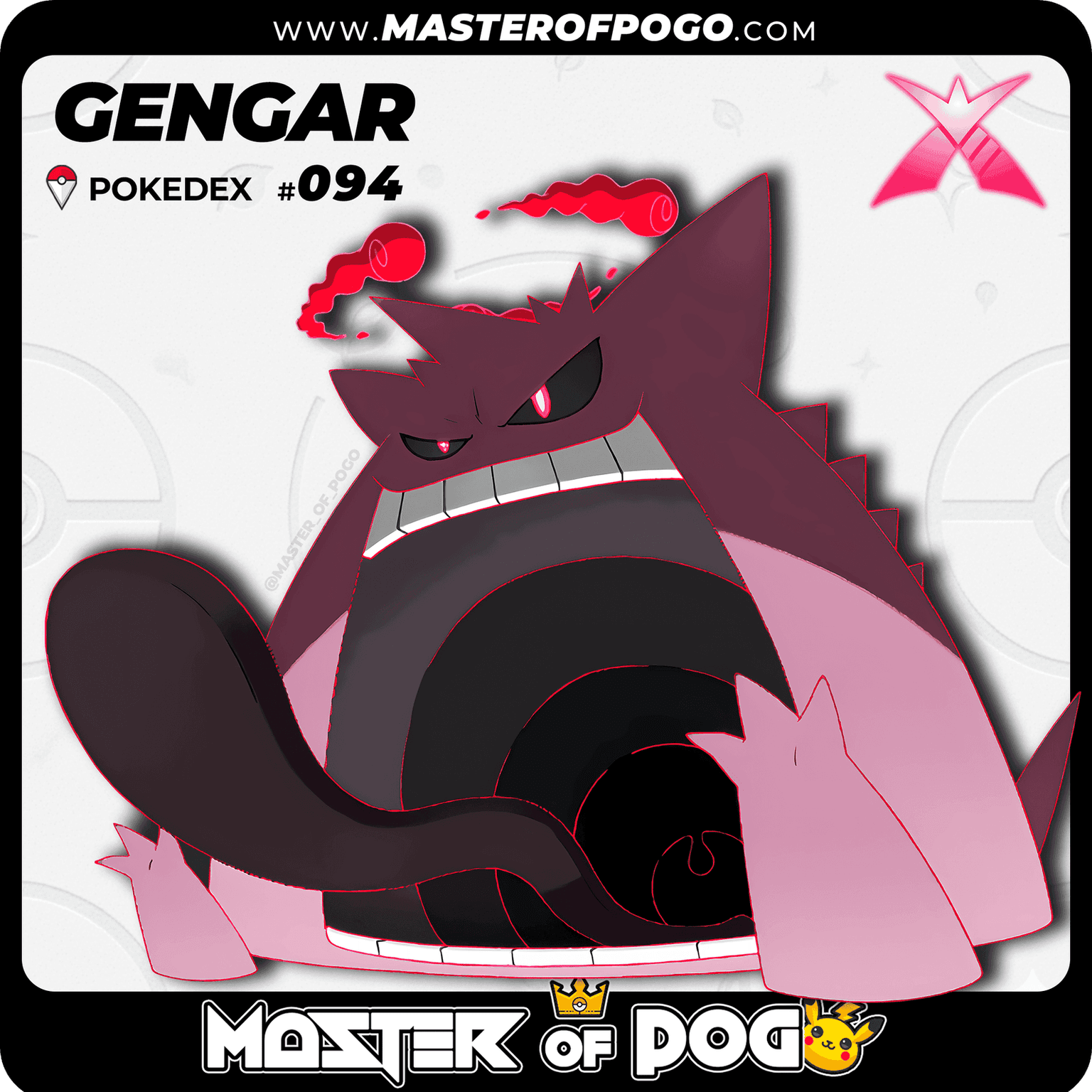 #094 - GENGAR — alternate view