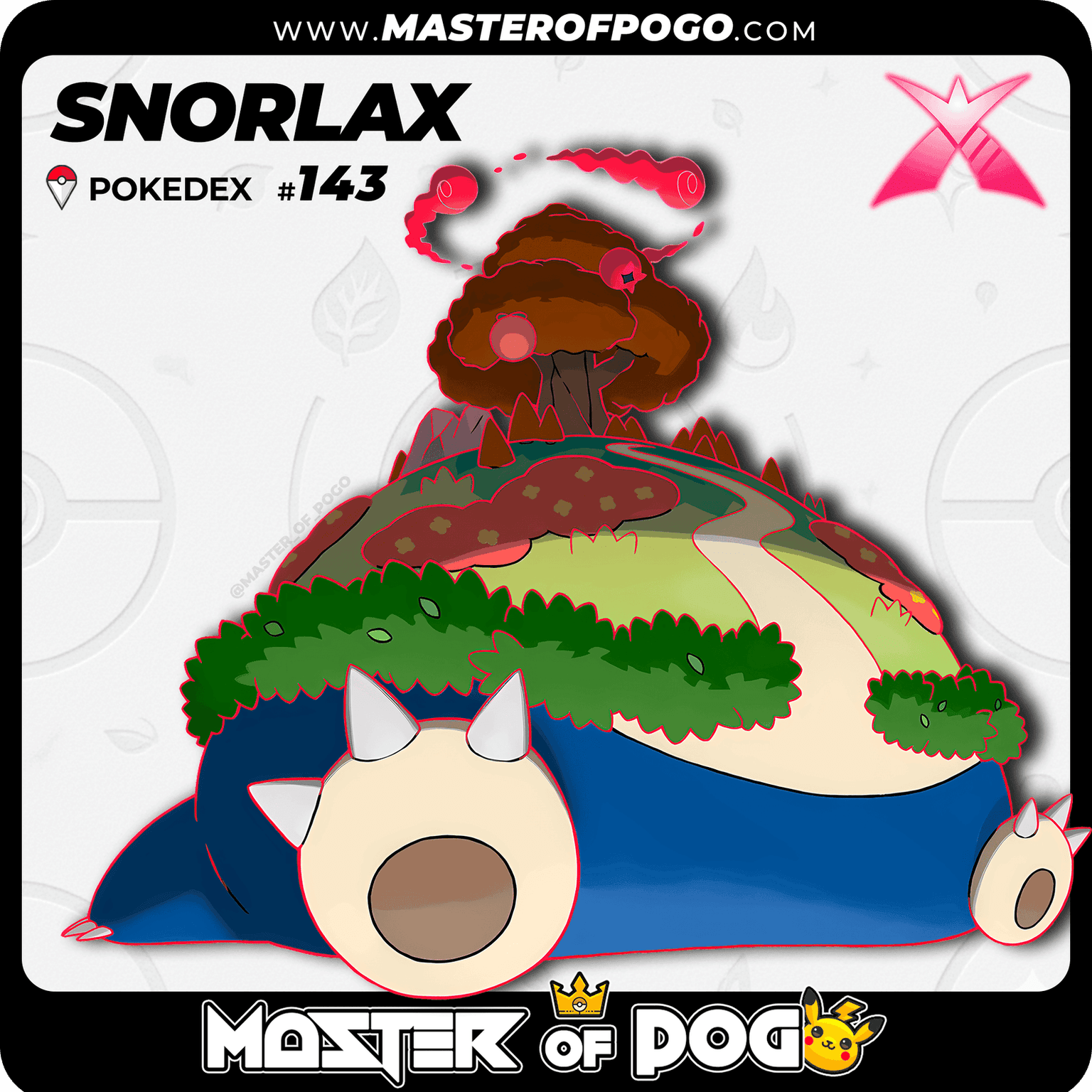 #143 - SNORLAX — alternate view