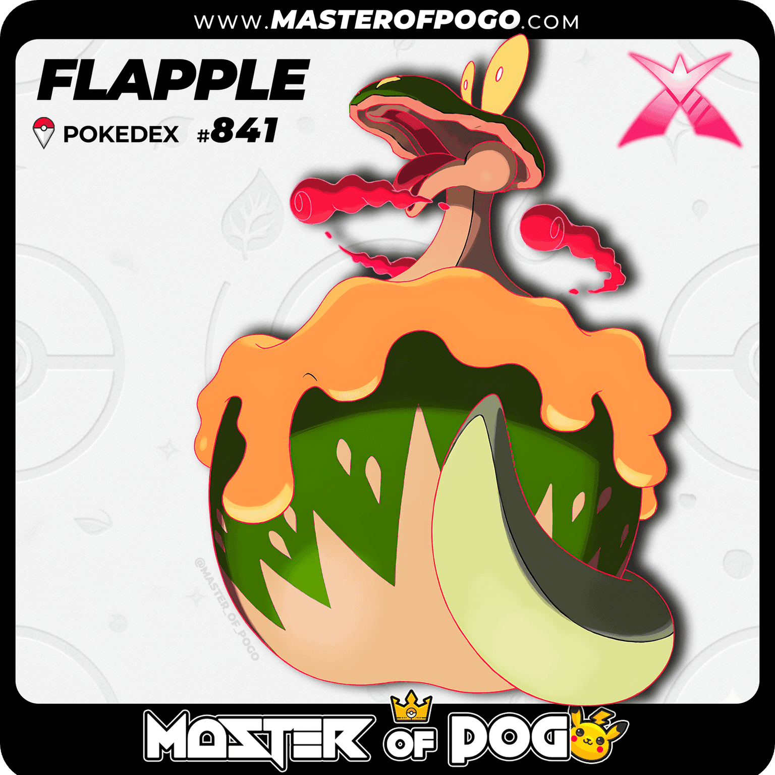 #841 - FLAPPLE — alternate view