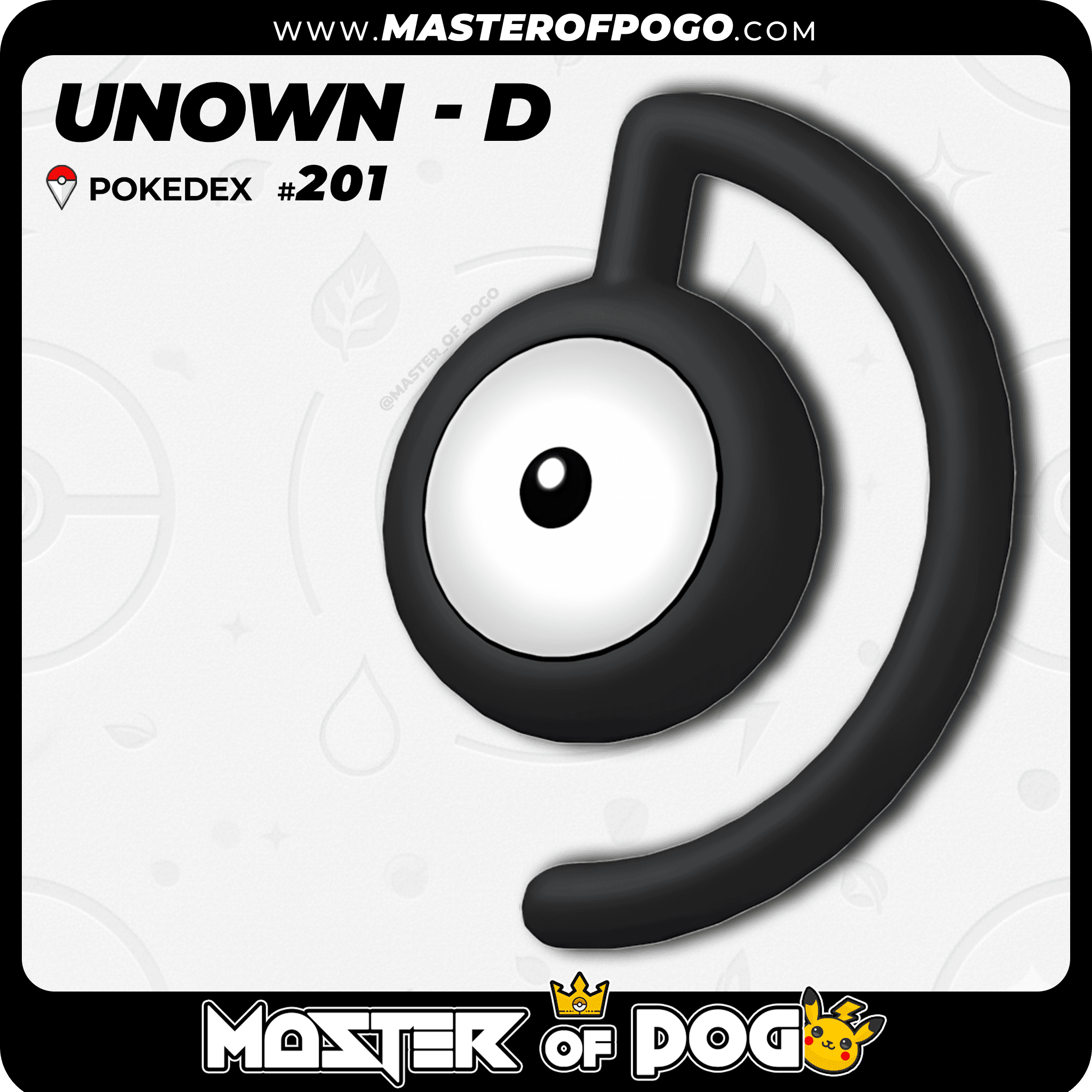 Unown - D