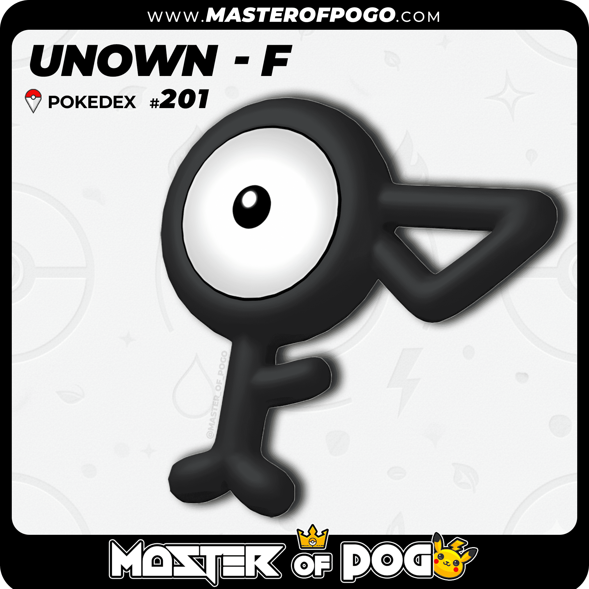 Unown - F