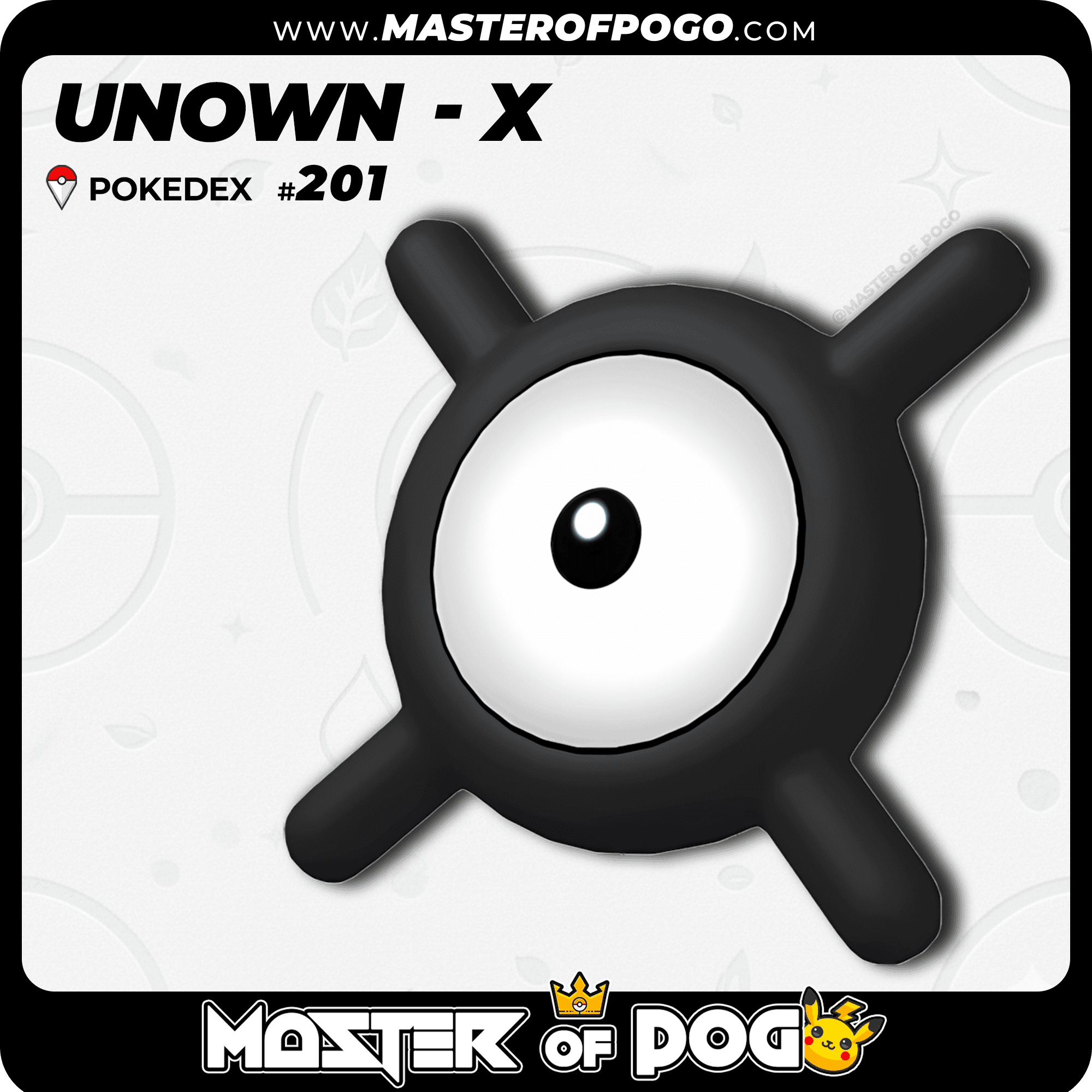 Unown - X