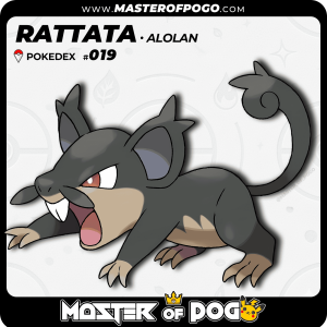#019 - Alolan RATTATA