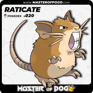 #020 - RATICATE