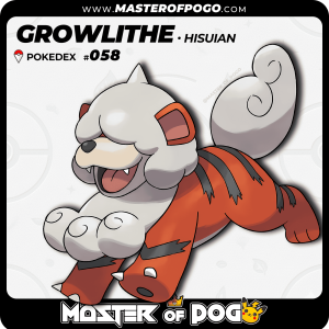 #058 - Hisuian GROWLITHE
