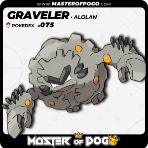 #075 - Alolan GRAVELER