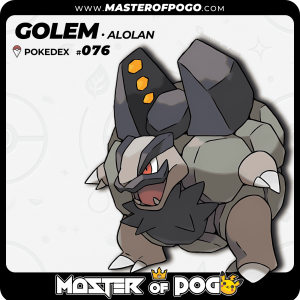 #076 - Alolan GOLEM