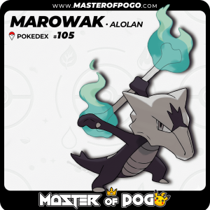 #105 - Alolan MAROWAK