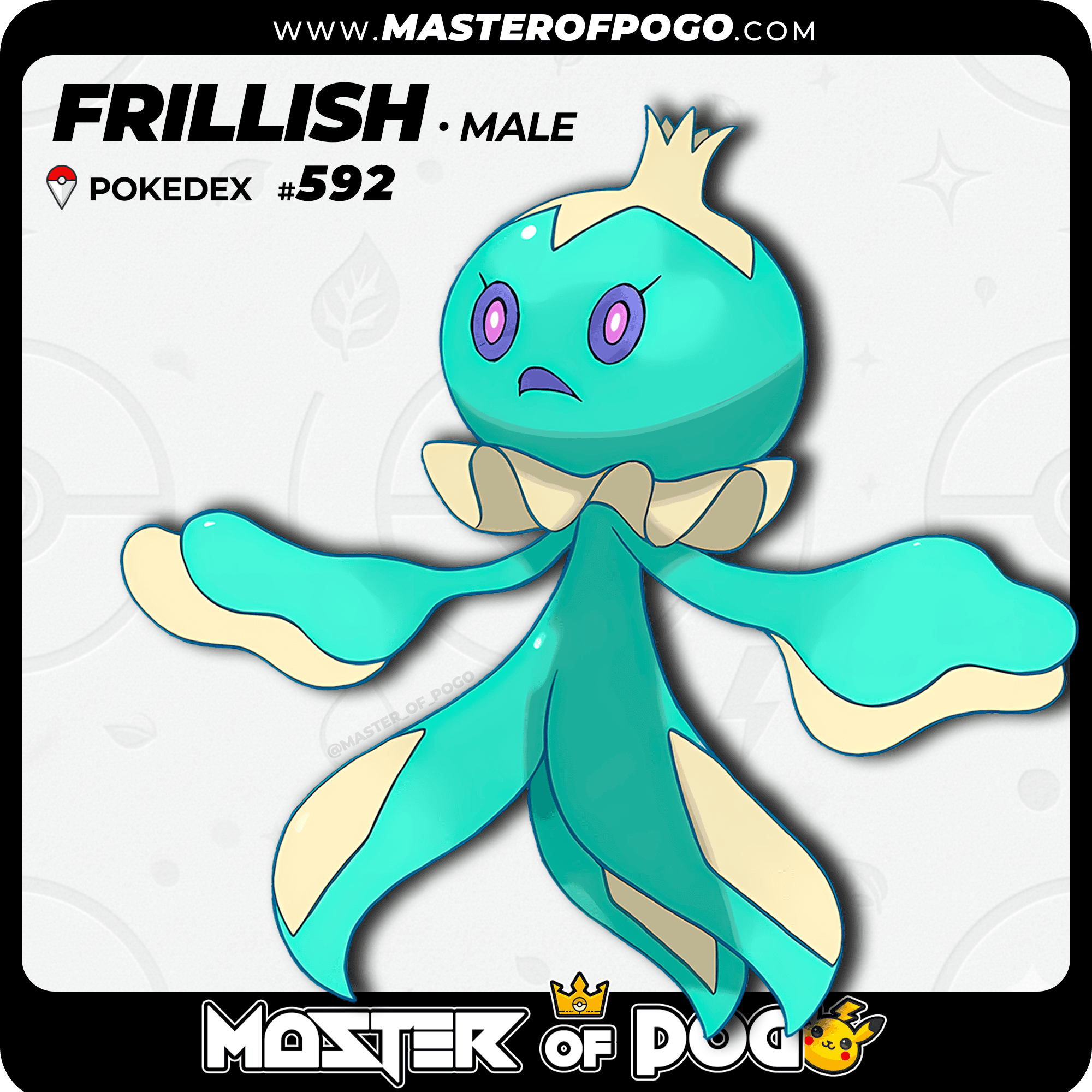 WEB POKEMON – 592 MALE S