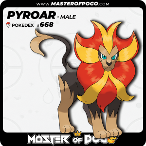 #668 - Male PYROAR