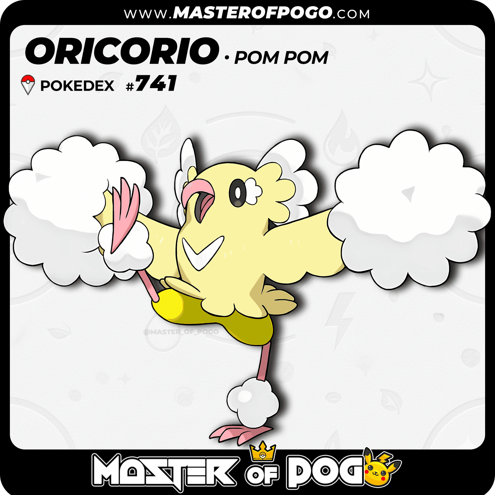 WEB POKEMON – 741 POM POM S