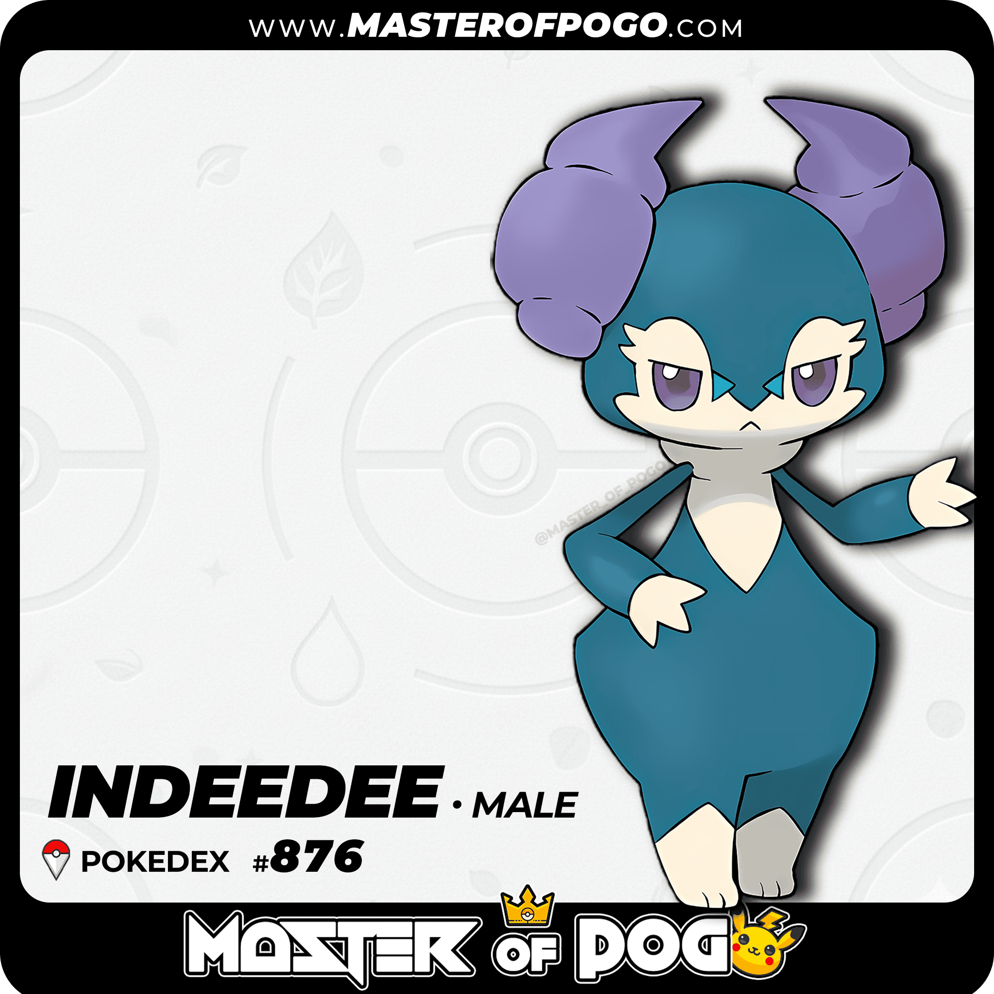 WEB POKEMON – 876 MALE S