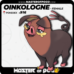 #916 - Female OINKOLOGNE