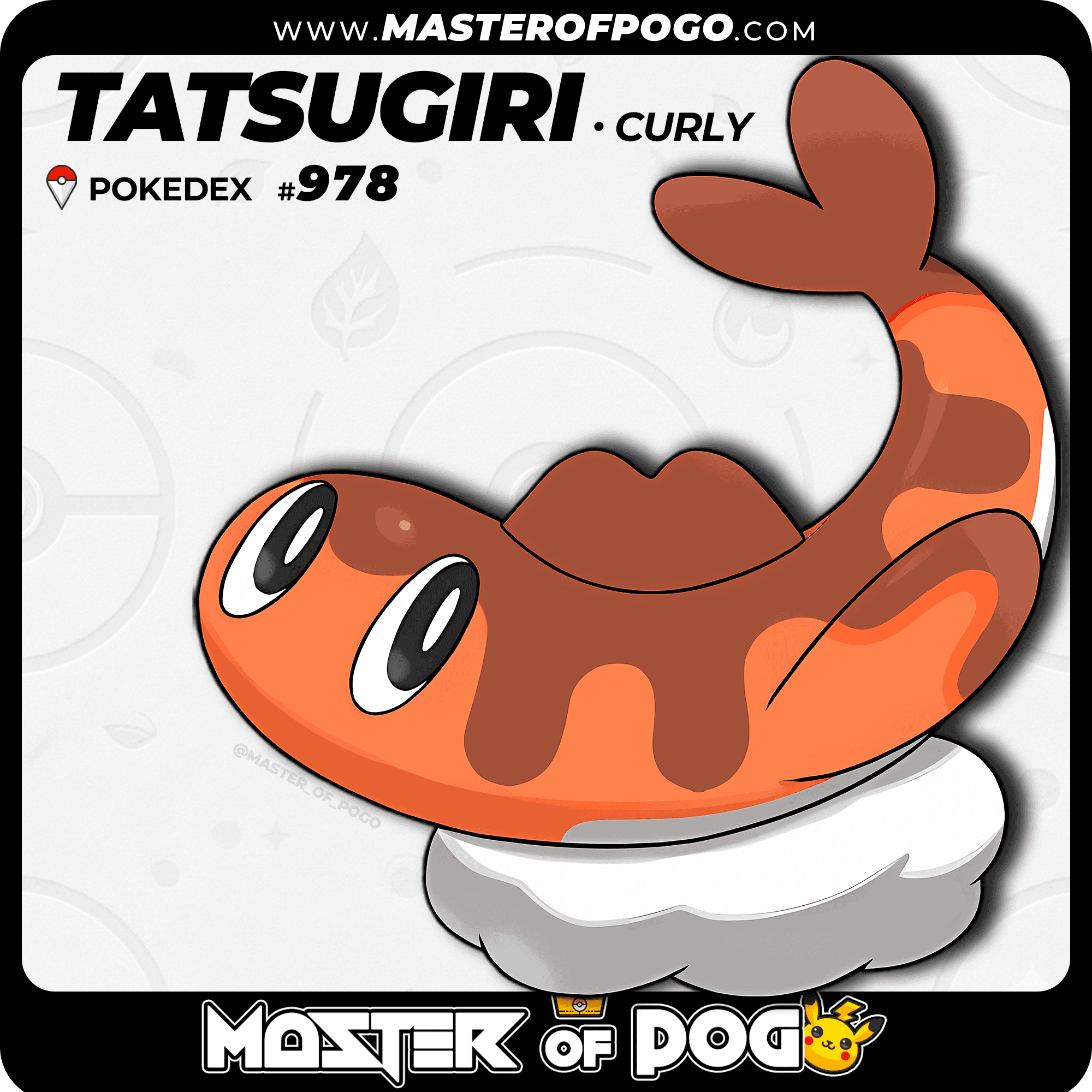 WEB POKEMON – 978 CURLY S
