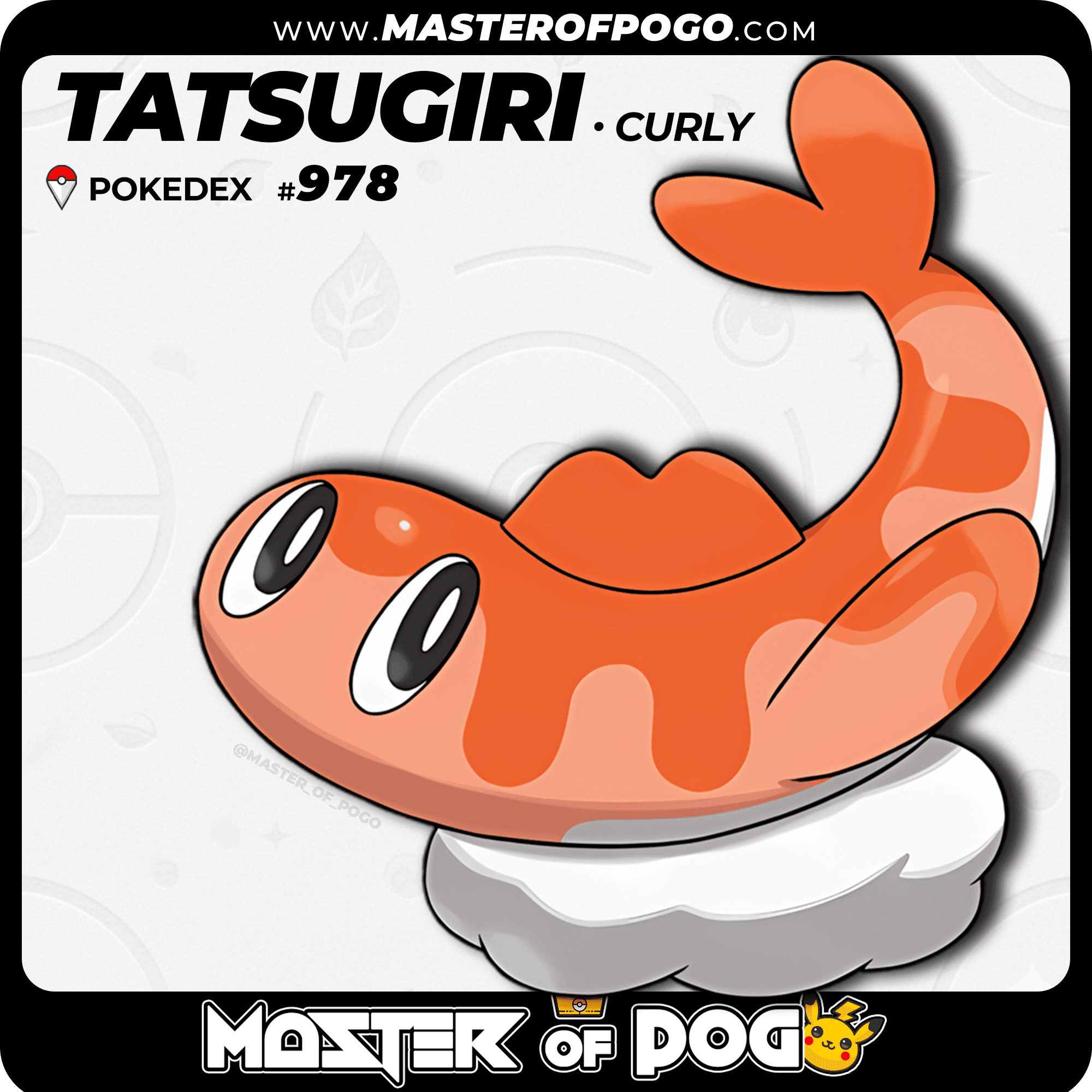 WEB POKEMON - 978 CURLY